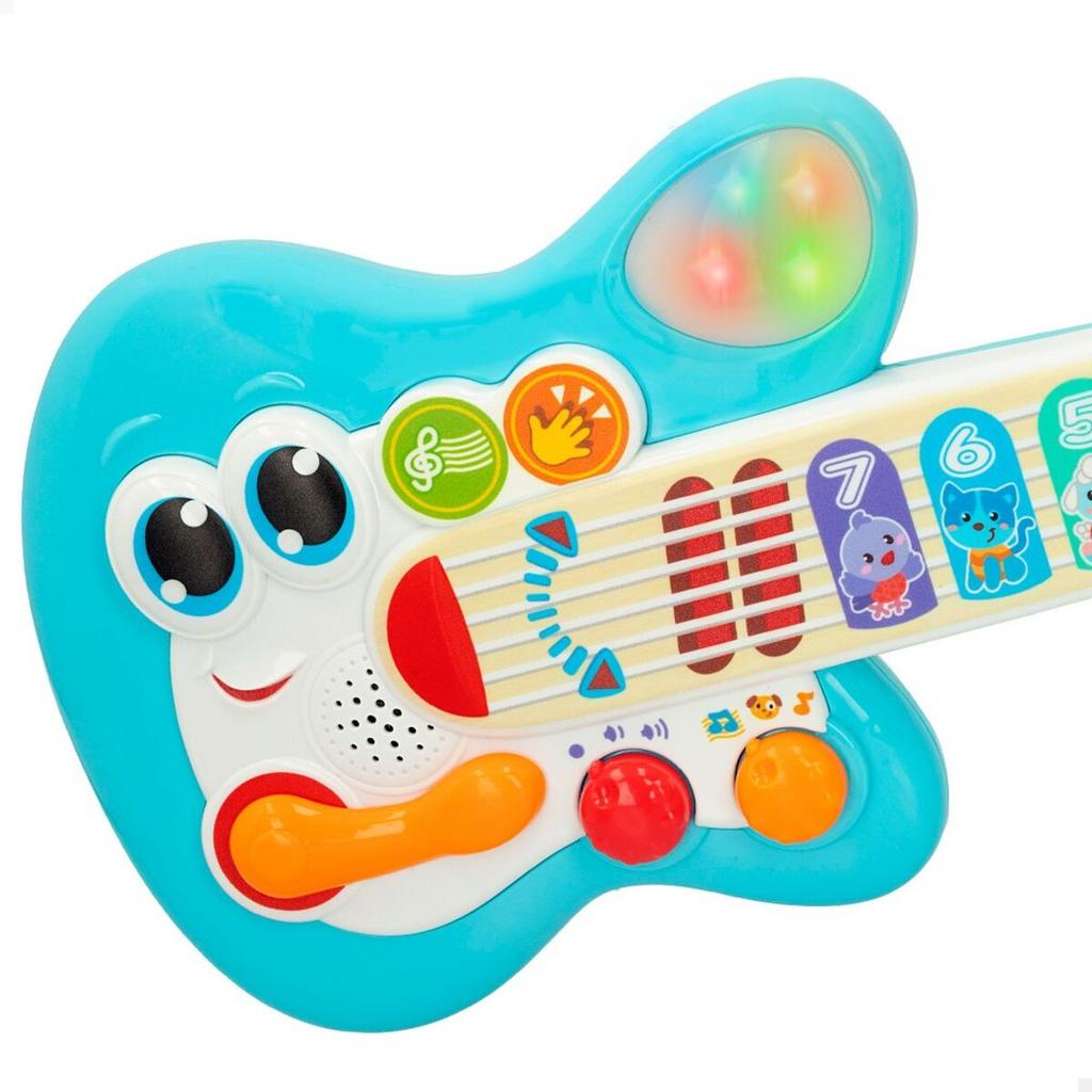 Baby Guitar Winfun Blue 17 X 38 X 5 Cm (2 Units)