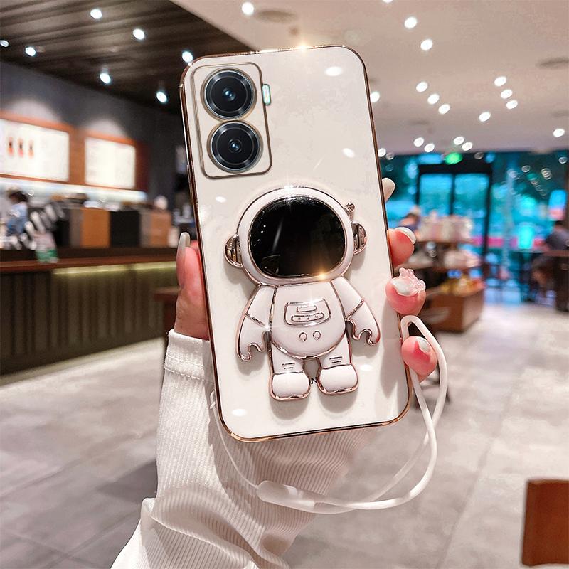 

Блестящий чехол с астронавтом для Motorola Moto E20 G60S G50 5G G52 E7 Power E32S G84 E22i G82 E13 с мягким покрытием, защитный чехол Moto G50 5G белый