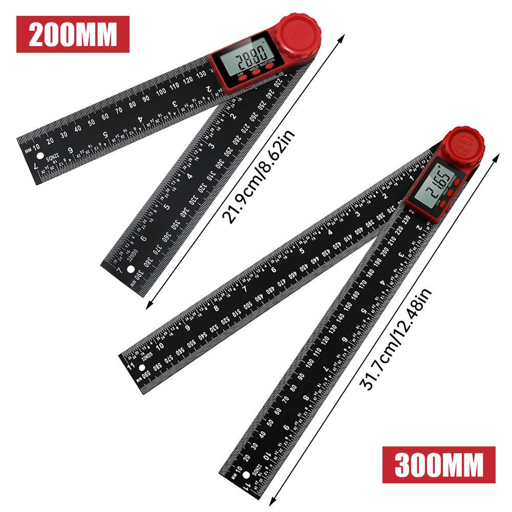 111/111mm Digital Angle Finder Ruler Protractor Inclinometer Electron Goniometer Angle Measuring Tool