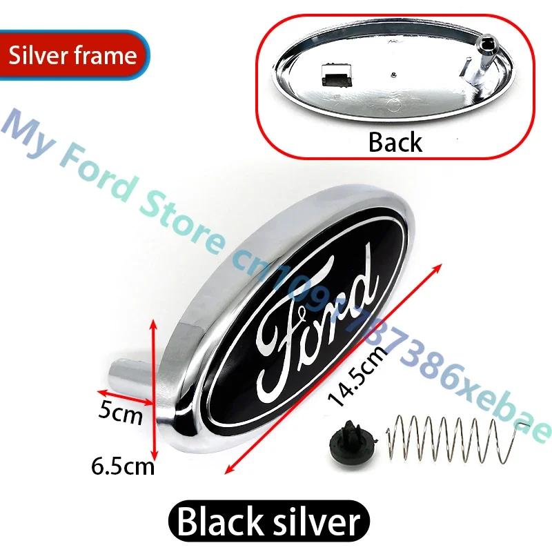 

Car Sticker Ford New 2025 Hot ABS 14.5 Car Front Head Hood Bonnet Logo Rear Trunk Badge Sticker For Ford Mondeo Focus Fusion MK2 14.5x6.5cm TH