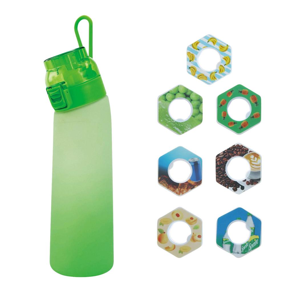 700ml Bottle, Update Water Bottle Up Set With 7 Capsules Drinking Straw, Outdoor Water Bottle