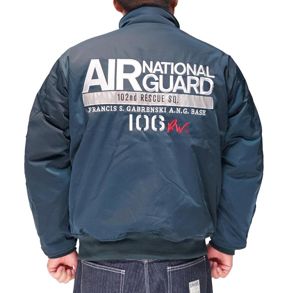 AVIREX New York Air National Guard CWU Jacket Filling Blouson Outerwear Avirex 783-3252064 Men's (M, Navy)