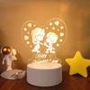 SOLOLANDOR 3D LED Lamp Creative 3D LED Night Lights Novelty Illusion Night Lamp 3D Illusion Table Lamp For Home Decorative Light