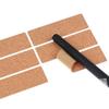 36/96pcs Waterproof Cork Wooden Labels Stickers Self-adhesive Packaging Sealing Tag  Refrigerator
