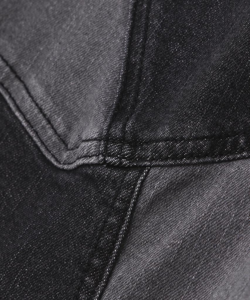 AVIREX SWITCHING STRETCH DENIM SKIRT Black 783-4216602