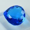 18.70 Ct Lab-Created Pear Ocean Blue Aquamarine   Loose Gemstone A++