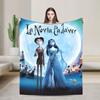 Anime Film Corpse Bride Decke Warm Weich Mode Plüsch Überwurfdecke Für Jungen Mädchen Outdoor Flanell Tagesdecke Bettbezug