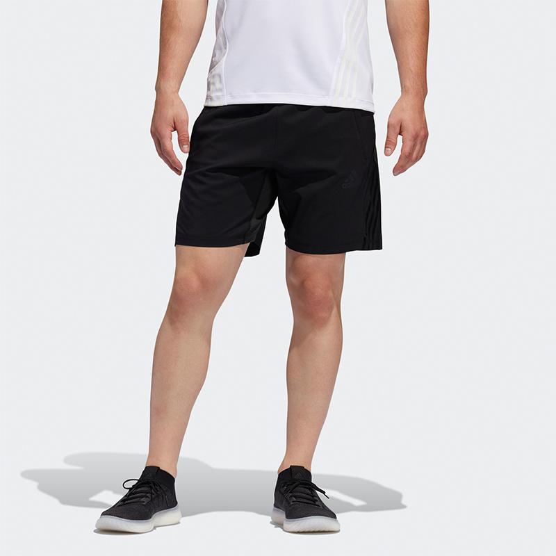 Adidas 3 Stripes AERO 3S SHO Casual Shorts Men's Black FL4389