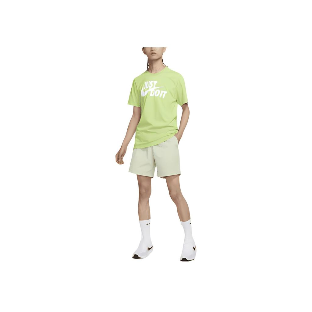 Nike Zen And Tea Collection Breathable Solid Color Drawstring Shorts Men Bottoms Light-Olive-Green Grey DV6194-371
