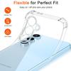 Shockproof Transparent Silicone Soft Case For Samsung Galaxy S25 Edge S24 S23 S21 FE Ultra Plus 5G Ultra Thin Clear Back Cover