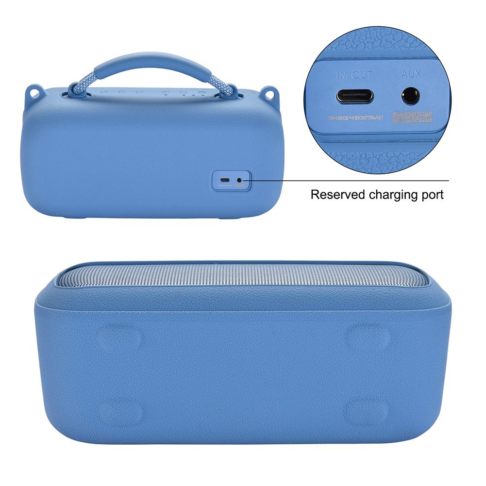 Shockproof Speaker Cover Speakers Travel Carrying Case for Bose SoundLink Max Speaker Protective Skin Speakers Pouch Bag
