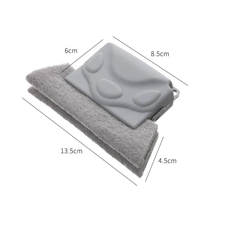 Door Groove Cleaning Brush Window Groove Cleaning Cloth Sliding Door Track Cleaning Tool Portable Hand-held Slot Clean Tools