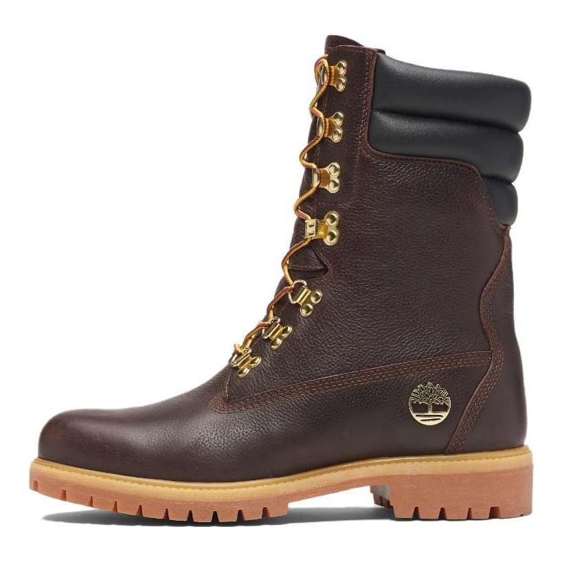 Timberland Premium Espresso Weiche Bequeme High-Top Martin Boots Herrenstiefel Braun A2MYWEXU