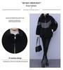 Damen Plus Size doppelseitige Fleecejacke Herbst/Winter 2025