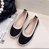 Fashion Round Toe Mesh 3cm Thick Bottom Female Leisure Loafers Women's Slip-on Soft Bottom Breathable Lazy People Fisherman Shoes