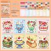 Yu Xian Pixel Bead Coil Sticker Book: Creative DIY Handmade Stickers for Fun & Stress Relief
