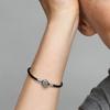 Pandora MOMENTS concentric knot braided elegant bracelet for women 542421C01