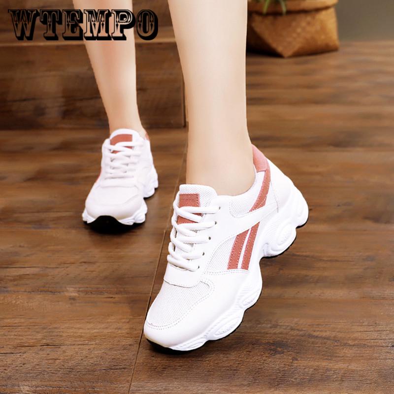 Zapatillas de mujer Moda Zapatos casuales Mujer Cómodos Pisos transpirables  Plataforma femenina comprar a buen precio — entrega gratuita, reseñas  reales con fotos — Joom