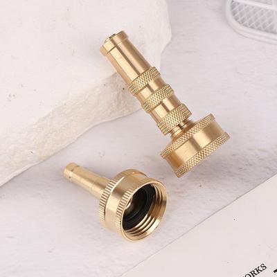 1 PCS Ideal For Cleaning And Irrigation For Hose Garden Hose Spray Nozzle-High Pressure Adjustable,