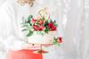 Partydeco Topper Na Tort Cyfra 60 Złota 21Cm