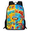 Printed Super Zings School Bag, Elementary School Cartoon Backpack 12th Grade