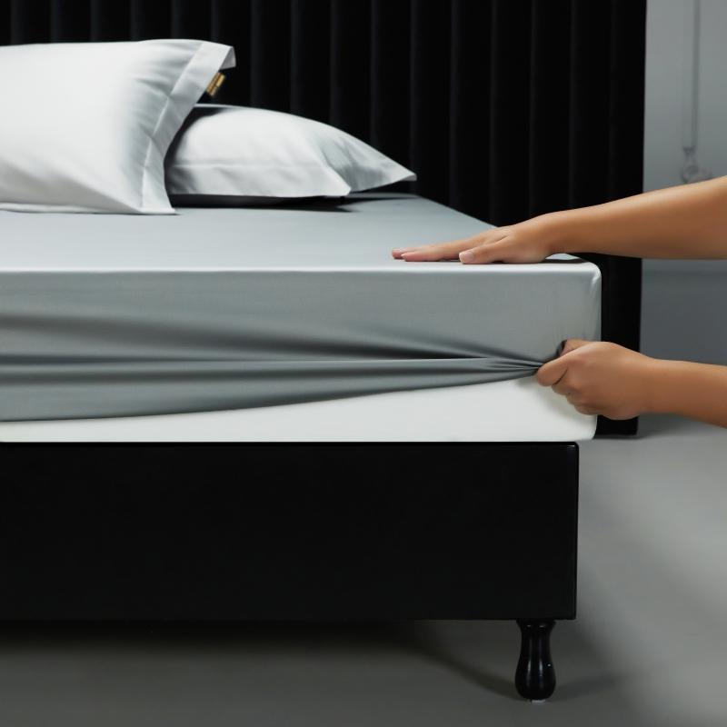 

Пододеяльник из египетского хлопка 1000 ТС однотонный, простыня-чехол, наматрасник, простыня на резинке 160х200 180х200, простыня с резинкой 1 шт. 90x200x15cm