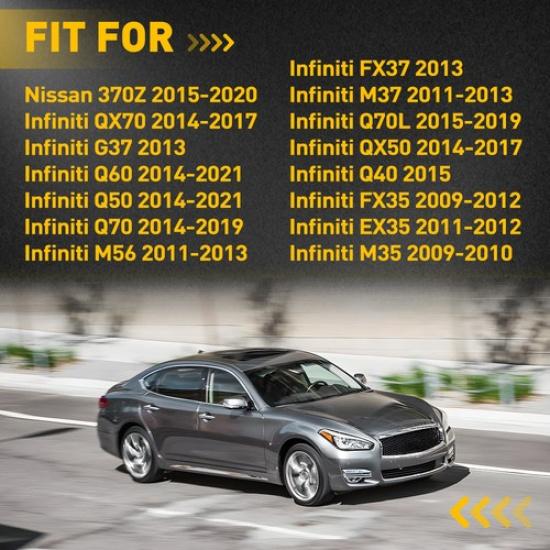 Transmission Filter Oil Pan Gasket Kit for Infiniti QX70 G37 Q40 Q50 Q60 Q70 M56