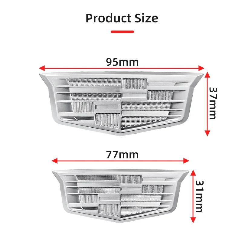 ABS Autoaufkleber Seitenaufkleber Emblem für Cadillac CT5 XT5 XT6 Escalade CTS DTS SLS XLR ATS SRX Tiburon Deville Zubehör