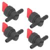 10Pcs Fuel Shut Off Valve In Line Cut Off Switch 1/4in for 494768 5091H 5091K 697947