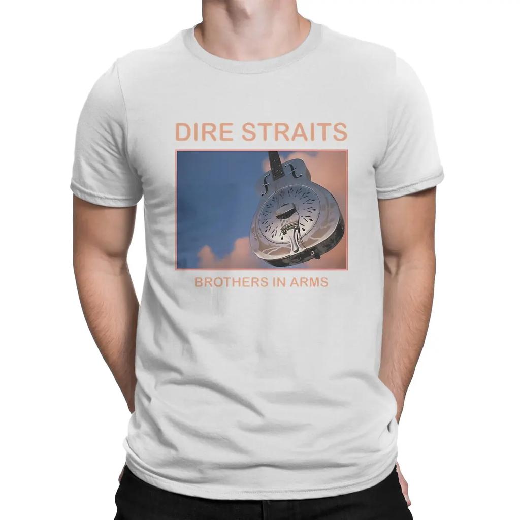 Rock And Roll Special TShirt Dire Straits Band Casual T Shirt Summer Stuff For Men Women