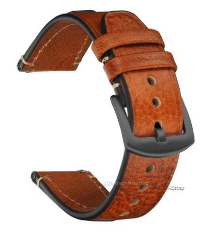 

Quick Release Vintage Watch Strap for Rolex Genuine Leather Wrist Straps 18 20mm 22mm Men Women Watch Bracelet Watch Accessories 18mm