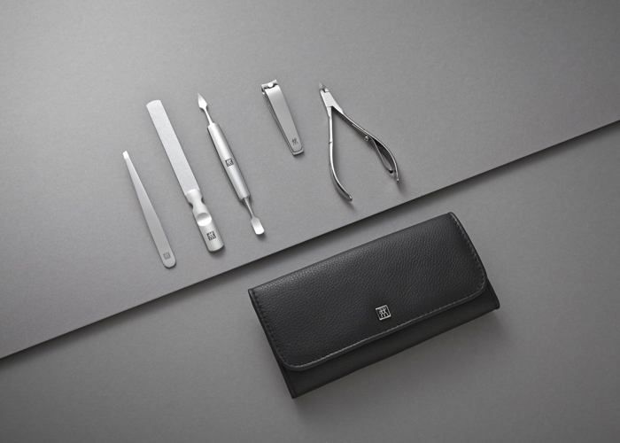 Coffret de manucure - zwilling - 97436-004-0 - 5 accessoires - acier inoxydable - noir