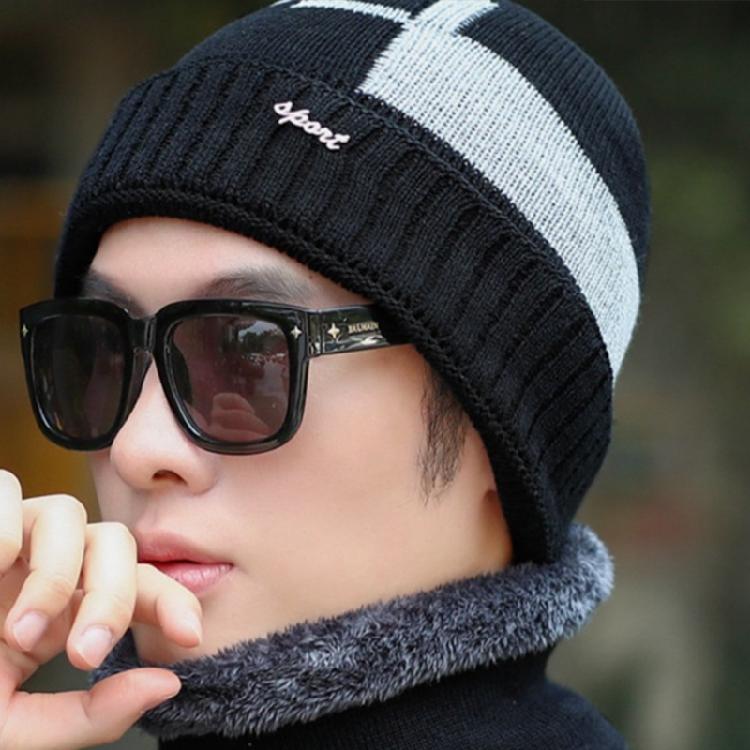 Winter Warm Beanies and Scarf Casual Hip Hop Hat Adult USB Heated Knitted Cap