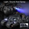 1:24 Batmobile Bolide Car Model Toy Doors Opened Shock Absorption Spray Sports Cars Models Sound Light Toys Gifts for Boys