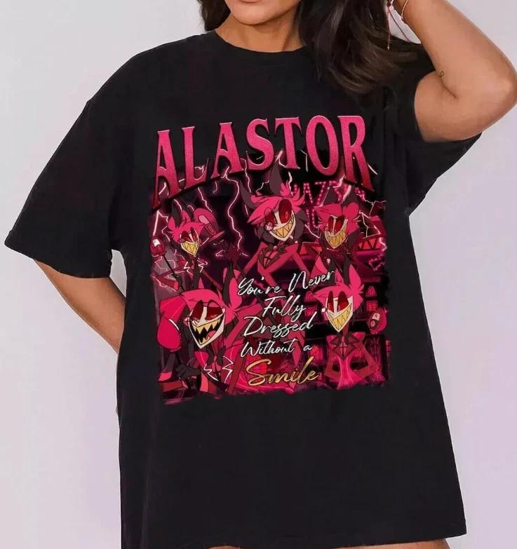 Alastor Hazbin Hotel Shirt, Hazbin Hotel Fan Shirt, Hazbin Hotel Movie Shirt XL