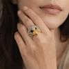 Geometric Eagle Shape Ring Cool Chunky Ring Personality Exaggerated Ring  Couple