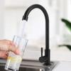 Basin Faucet G1/2 Faucet 90 Degree Rotating Single Cold Matte Black Water Tap for Kitchen Sink Basin Kitchen Water Tap Water Tap