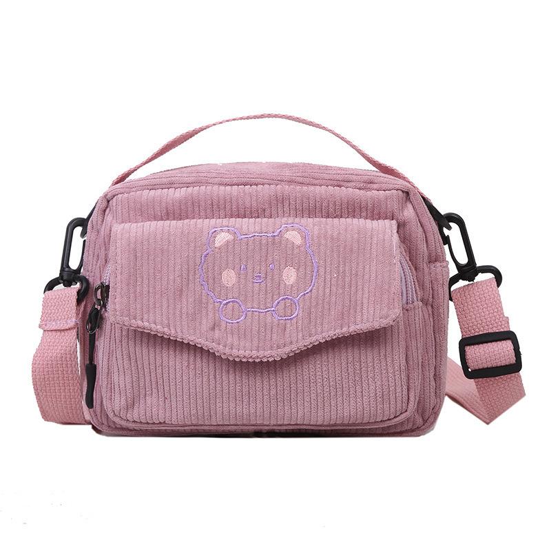 Borsa a tracolla carina da ragazza e una singola borsa per studentesse