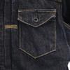 KURO Made In Japan Long Sleeve Denim Trucker Jacket Men's Used
