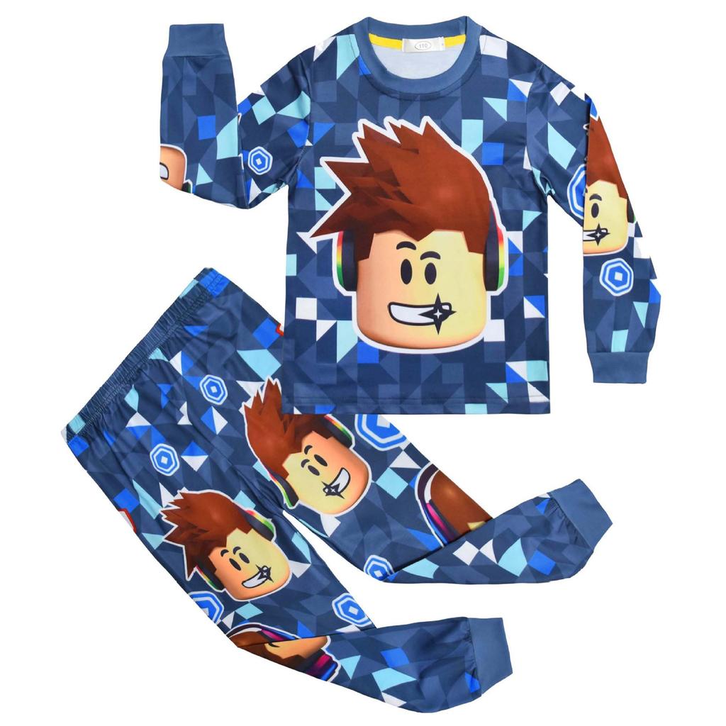 Roblox Boys' Long Sleeve & Pants Homewear Set