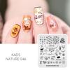 KADS New 16 Designs Chinese Fashion Ocean Nail Stamp Plate Lotus Snake Dragonfly Mixed Pattern Nail Art Tools Stamping Template Stencil Plate