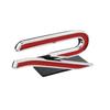 For VW R Rline Golf Scirocco Beetle Jetta Passat Tiguan Touareg 3D Metal Car Front Grille Emblem Stickers Accessories