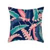 Peach Skin Printed Pillowcase Small Fresh Nordic Green Plant Sofa Cushion Cushion Cover Home Supplies