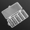 50Pcs/Box Barbed Treble Fishing Hook Iron Three Claw Fishhook Triple Fishing Hook  Fishing Tool