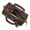 Coach Rowan 18 Classic Logo Tassel Detail Faux Leather Handbag Small Women handbags Walnut Maple-Brown CCF30-IMYF3