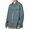Timberland Solid Color Logo Patch Outdoor Casual Sports Polo Long Sleeve Men tops Green A22AZ-392