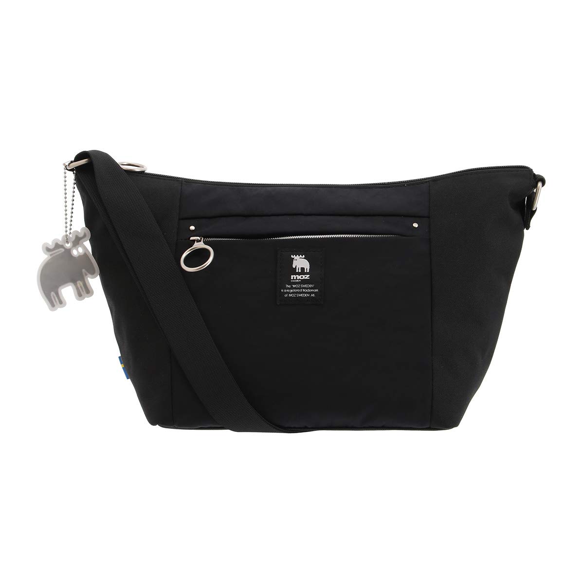 

Сумка через плече 001 Crossbody Bicolor Outdoor One Mile Bag Cute Scandinavian Black [Mozu] чорний