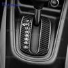 Real Soft Carbon Fiber Sticker for Seat Leon MK1 1M 1999 2000 2001 2002 2003 2004 LHD Car Gear Shift Panel Frame Accessories