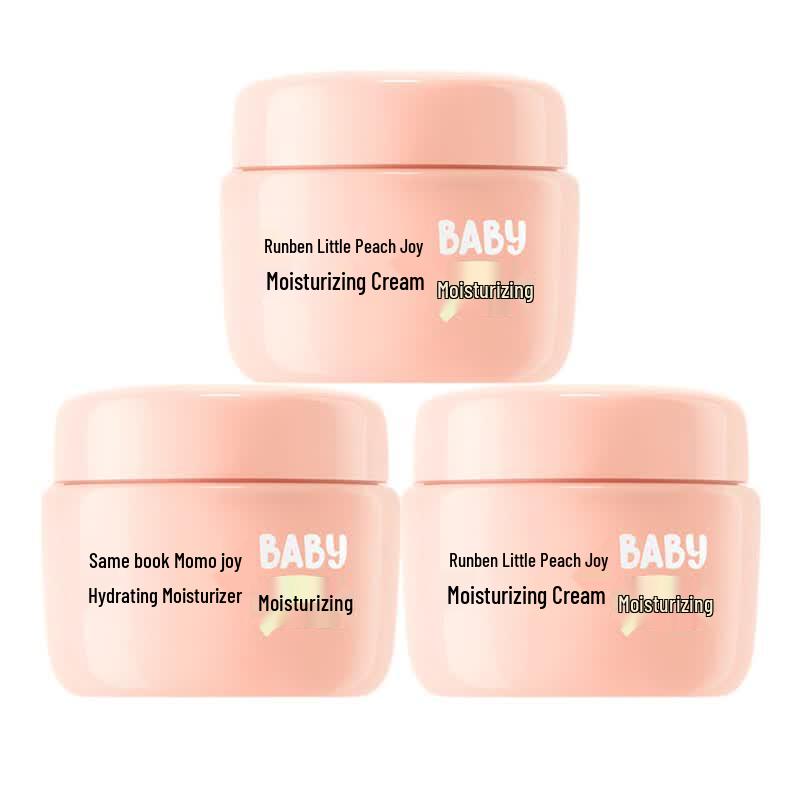 RUNBEN Little Peach Joy Nourishing Moisturizer 3-Pack