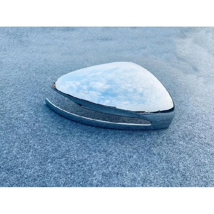 For Mercedes-Benz GLE-Class V167 GLE350 450   ABS Chrome Door Side Mirror Cover Trim Rear View Cap Overlay Molding